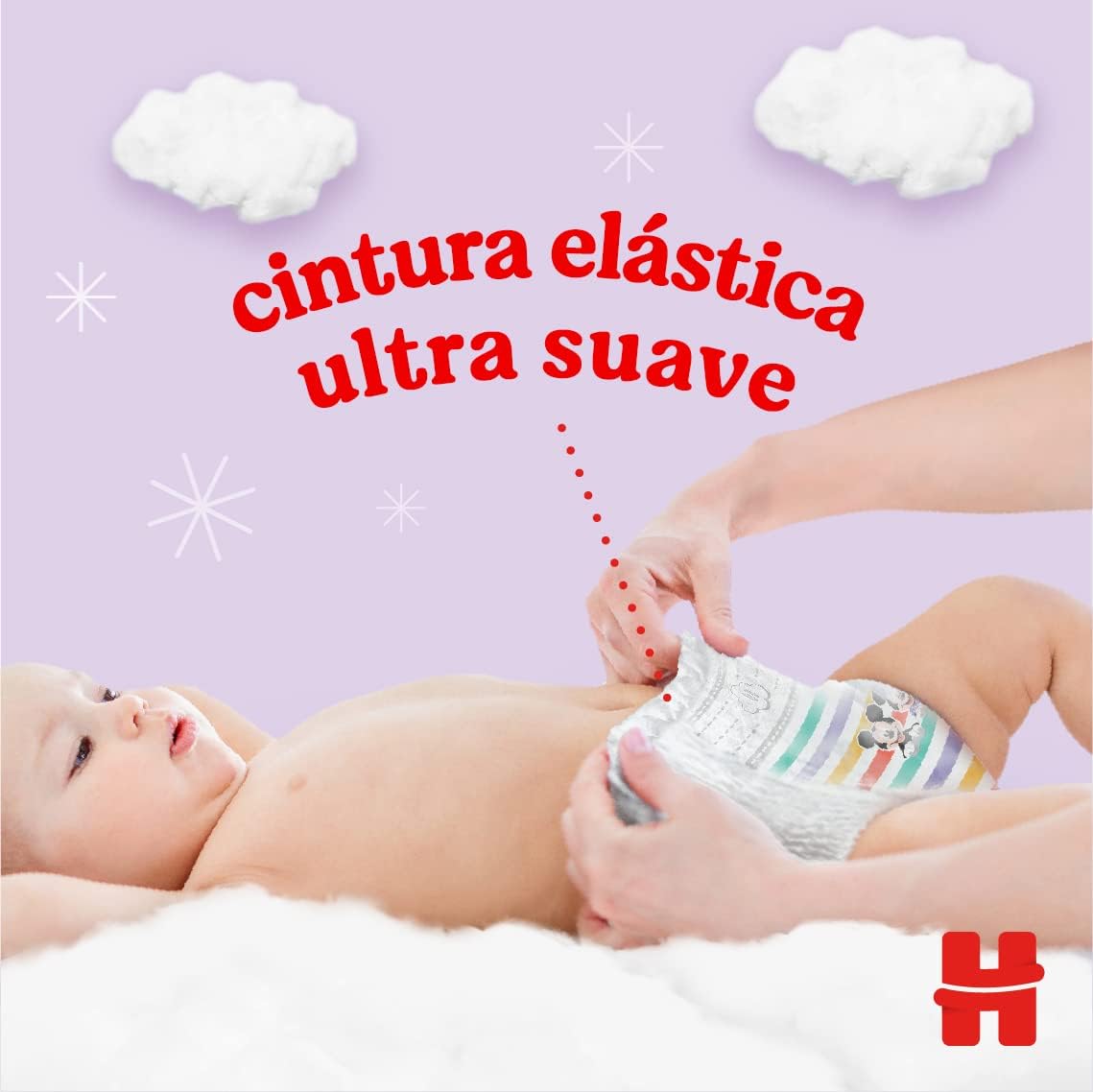 Huggies Ultra Comfort Blöja, Storlek 4 (9–14 kg), 120 st *STORPACK*