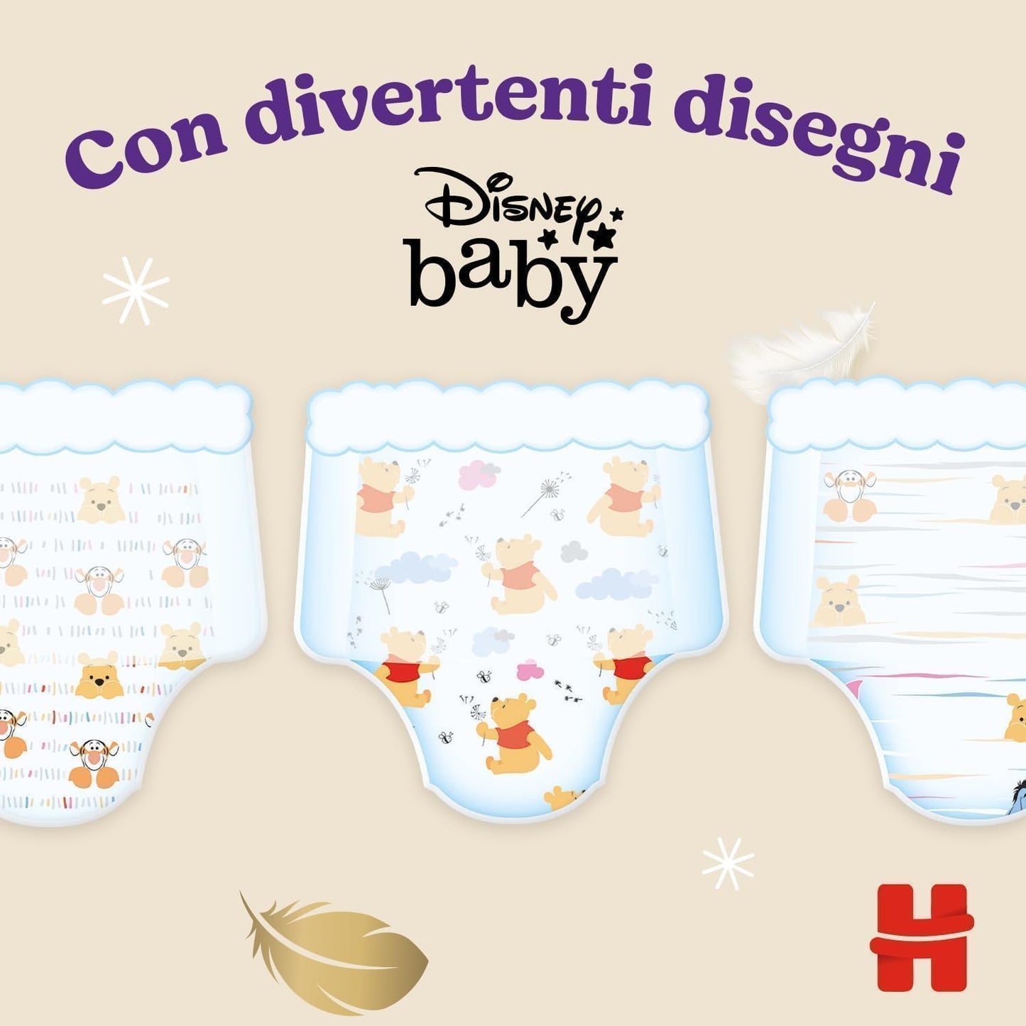 Huggies Extra Careblöjor storlek 4 (9-14 kg), 80 st *STORPACK*