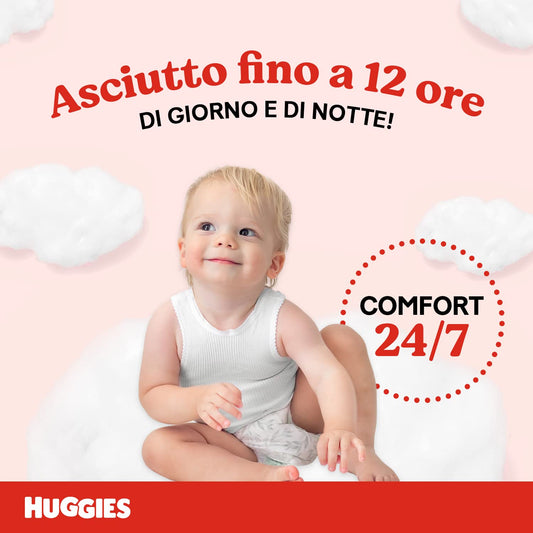 Huggies Ultra Comfort-blöjor, storlek 4 (7–18 kg), 150 st, *STORPACK*