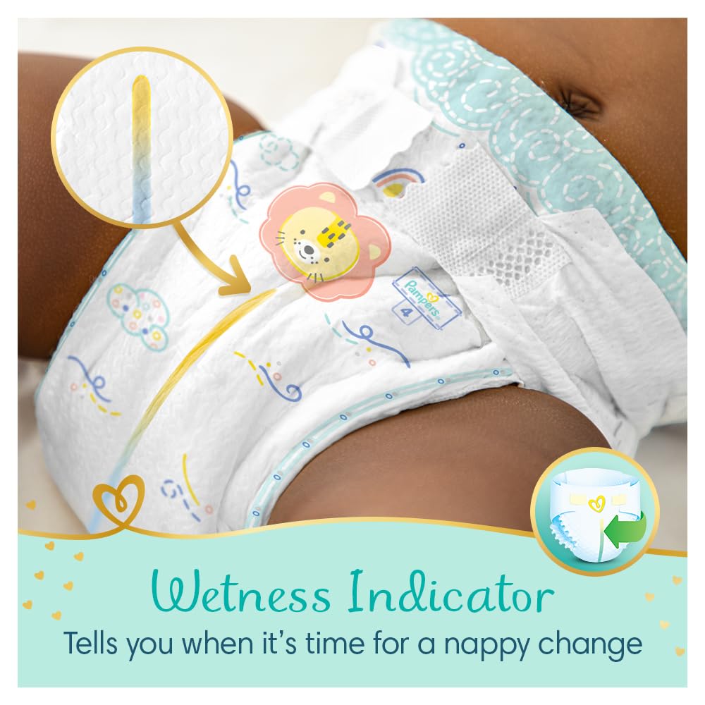 Pampers Blöjstorlek 0 (<3 kg), Premium Care Blöjor, 30 st, Bästa Komfort och Känsligt Hudskydd från Pampers