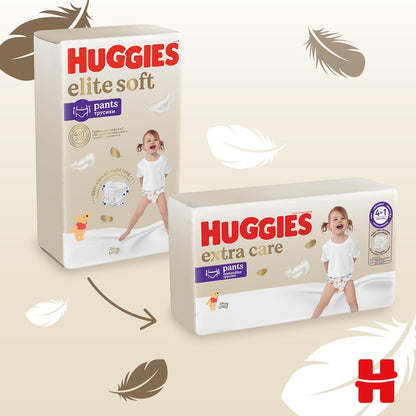Huggies Extra Care Pants med Disney-design, storlek 5, 68 blöjor (2 x 34) *STORPACK*