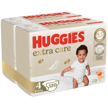 Huggies Extra Careblöjor med Disney-design storlek 4, (2 x 60), 120 st *STORPACK*
