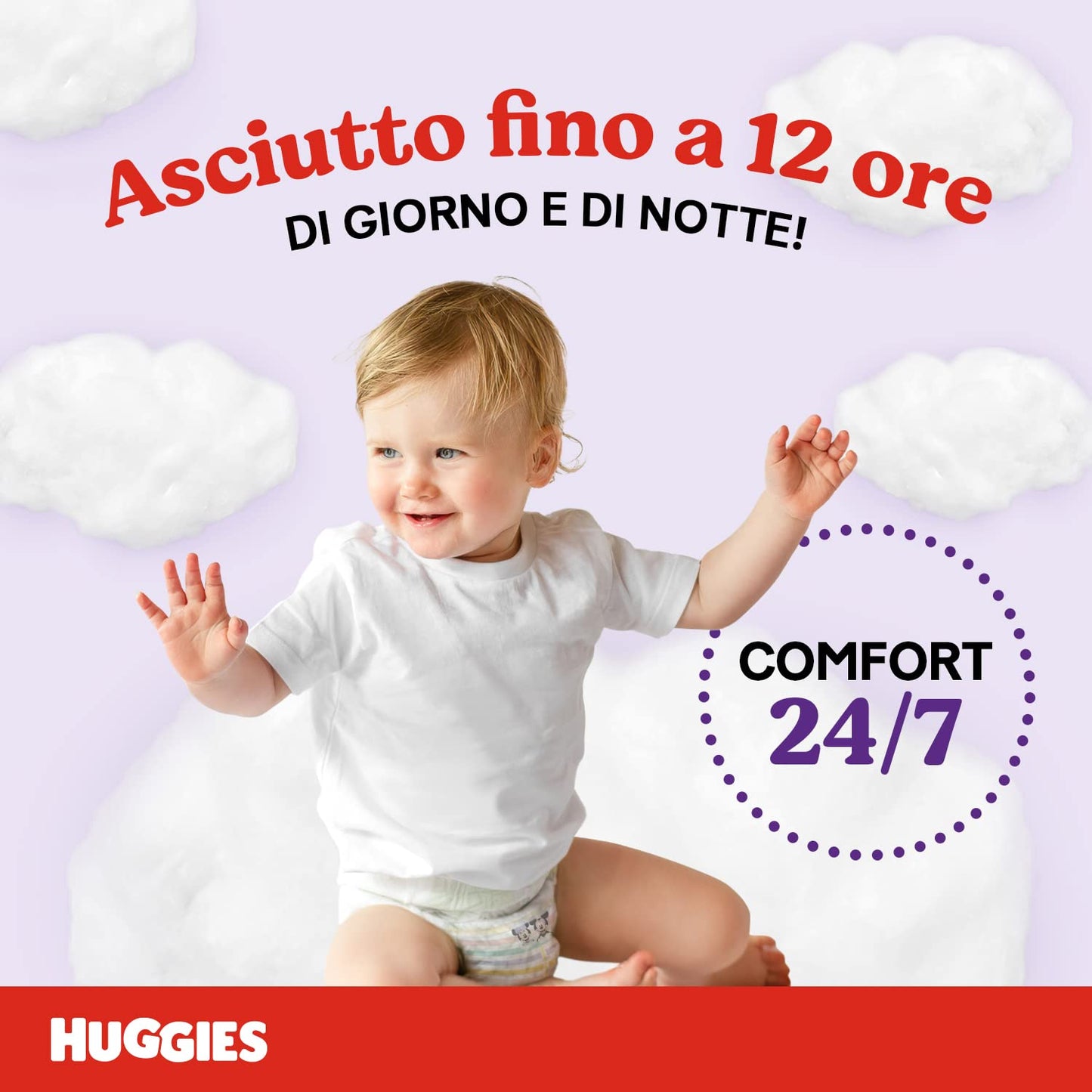 Huggies Ultra Comfort, blöjor storlek 6 (15–25 kg), 60 st *STORPACK*