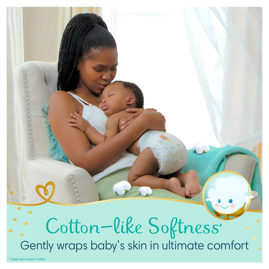 Pampers Blöjstorlek 0 (<3 kg), Premium Care Blöjor, 30 st, Bästa Komfort och Känsligt Hudskydd från Pampers