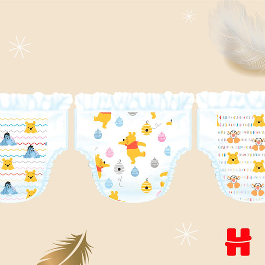 Huggies blöjor Extra Care med Disney-design, storlek 3, (2 x 72)  144 st *STORPACK*