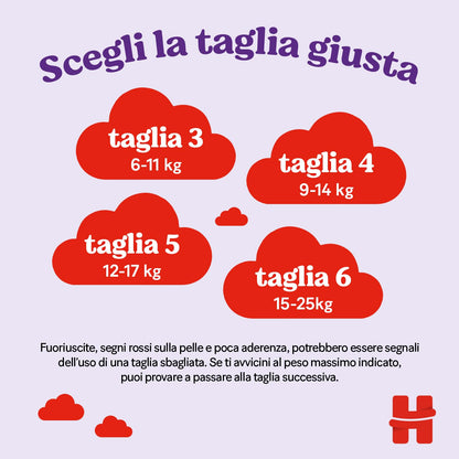 Huggies Ultra Comfort, blöja storlek 4 (9–14 kg) 60 st