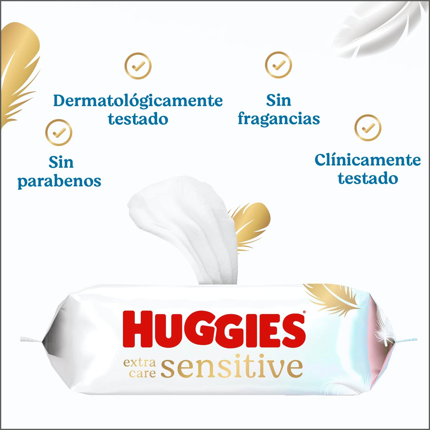 Huggies Pure Extra Care Våtservetter för barn, 3x56, 168 st