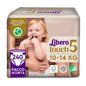 Libero Touch babyblöjor Storlek 5, 6 Förpackningar x 40 stycken 10-14 kg *STORPACK*