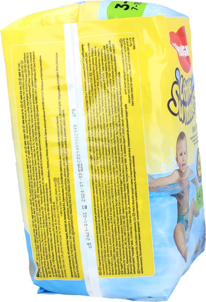 Huggies Little Swimmers engångssimblöjor storlek 3–4 (7–15 kg), 12 st