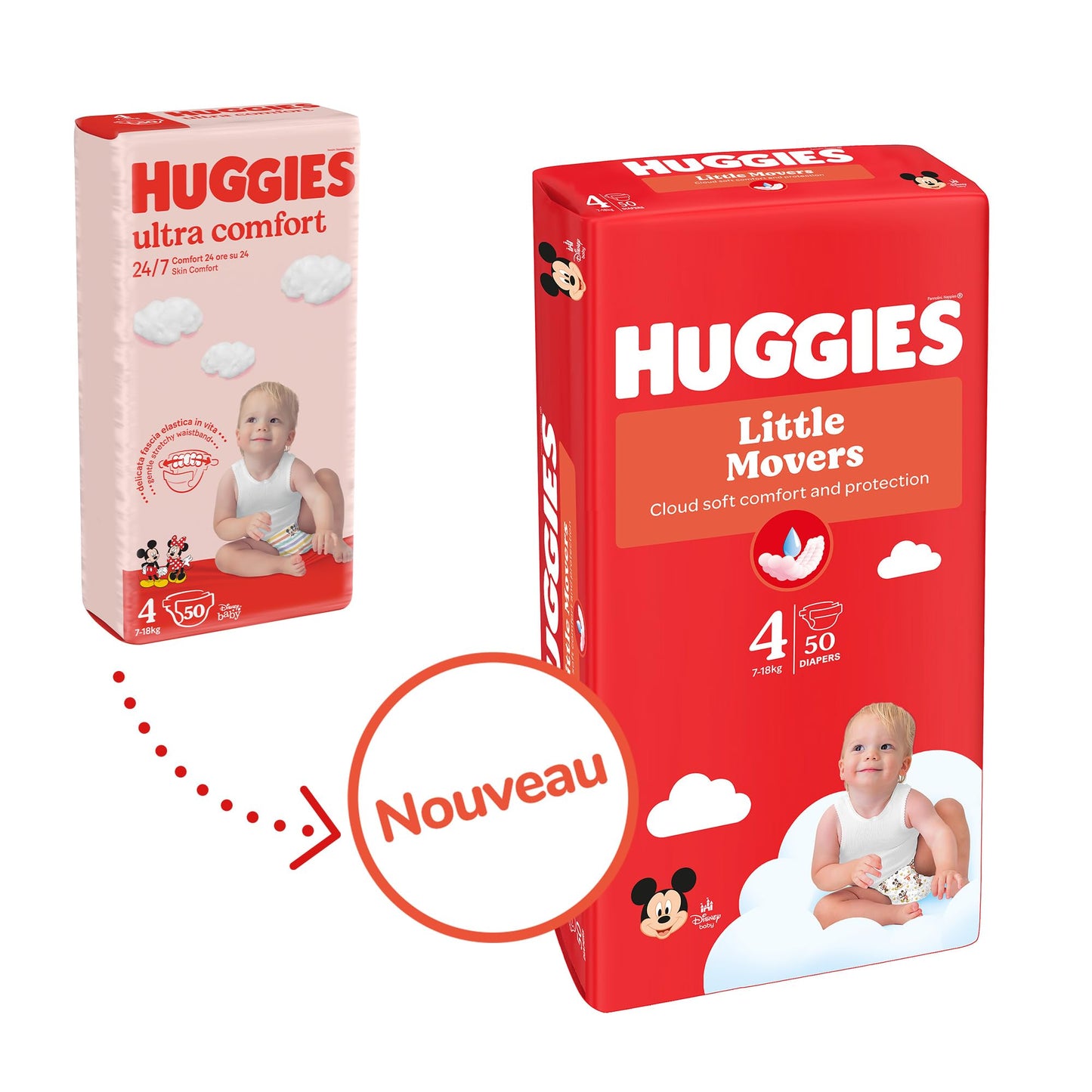 Huggies Ultra Comfort Blöjor 150 st *STORPACK*