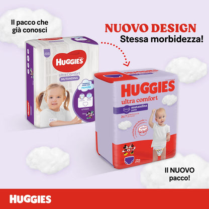 Huggies Ultra Comfort, blöjor storlek 6 (15–25 kg), 60 st *STORPACK*