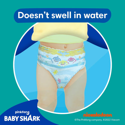 Pampers Splashers storlek 5-6, 10 engångsbadblöjor, för ett säkert skydd i vattnet