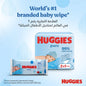 Huggies Pure Babyvåtservetter, Paket med 56 st