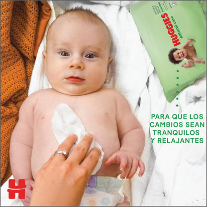 HUGGIES Natural care Våtservetter, 560 st *STORPACK*