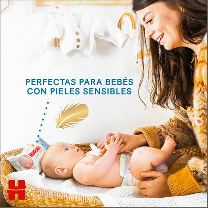 Huggies Pure Extra Care Våtservetter för barn, 3x56, 168 st