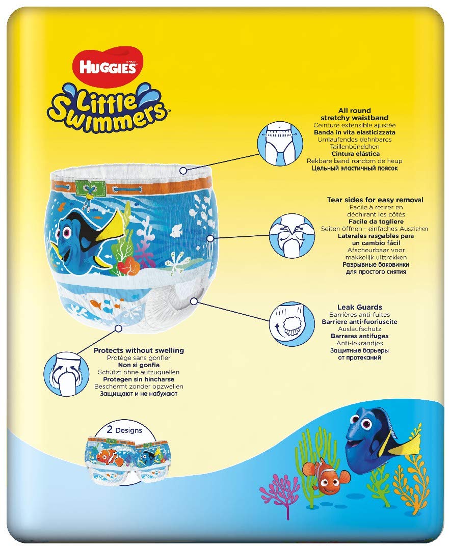 Huggies Little Swimmers simblöja, stor 5/6, 1-pack (1 x 11 blöja)