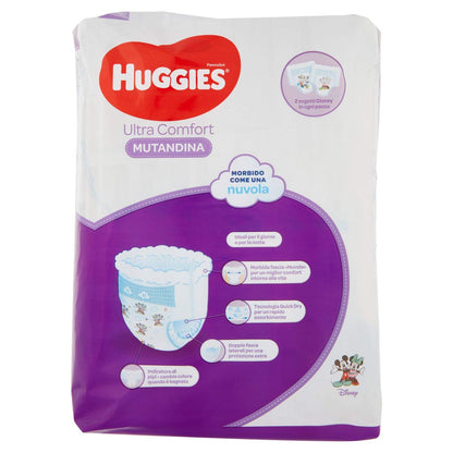 Huggies PANNOLINI Mutandina engångsblöjor, barn/flickor, blöja, 12 kg, 17 kg, flera färger, 14 stycken (S))