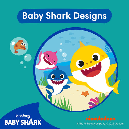 Pampers Blöjor storlek 4–5, Splashers Baby Shark Limited Edition, 11 stycken