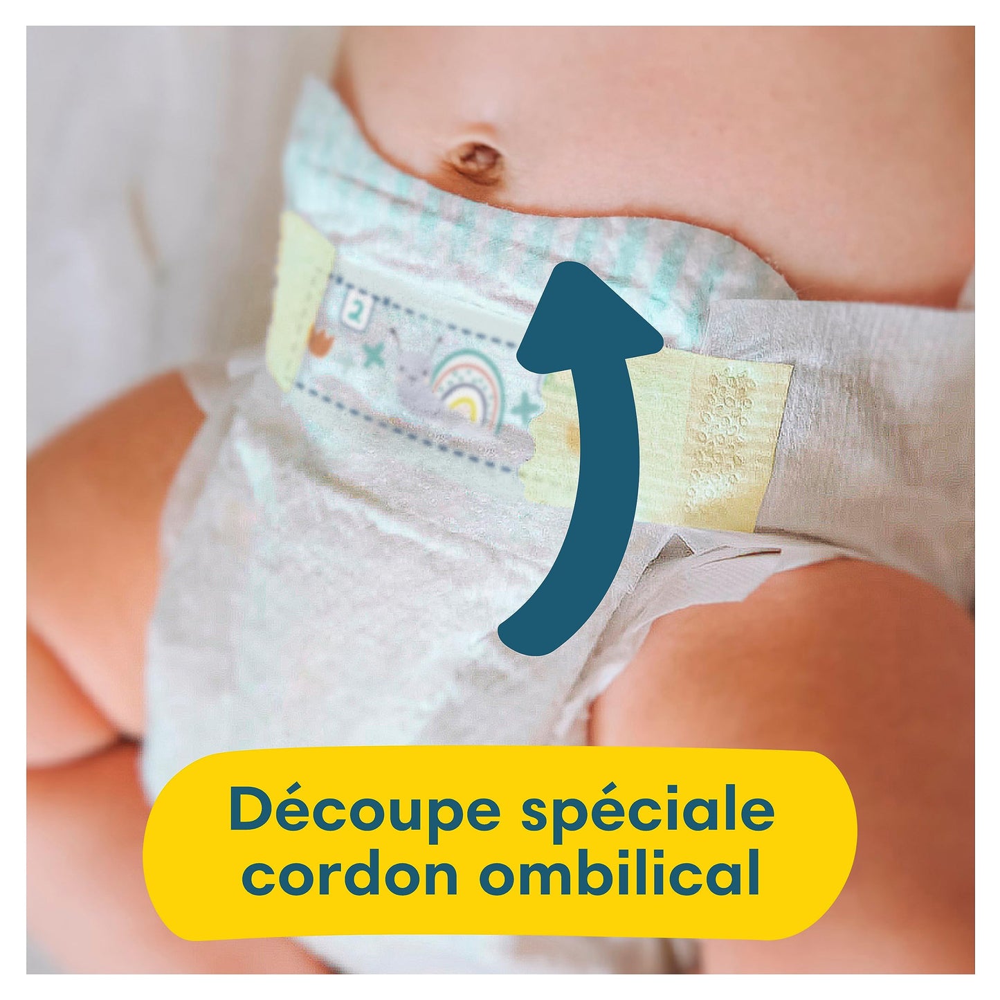 Pampers Babyblöjor storlek 0 (<3 kg) premiumskydd, Newborn Micro, 22 stycken