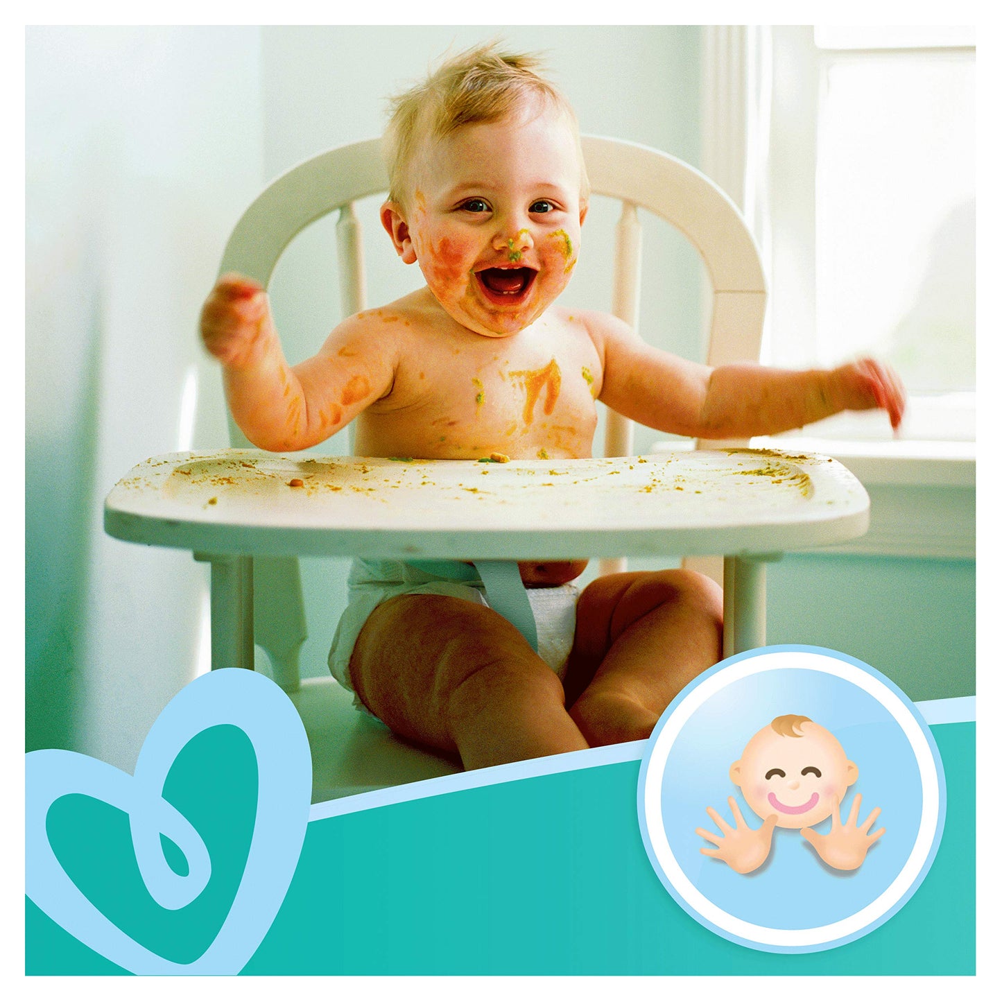 Pampers Fresh Clean Våtservetter, Vit, 52 st