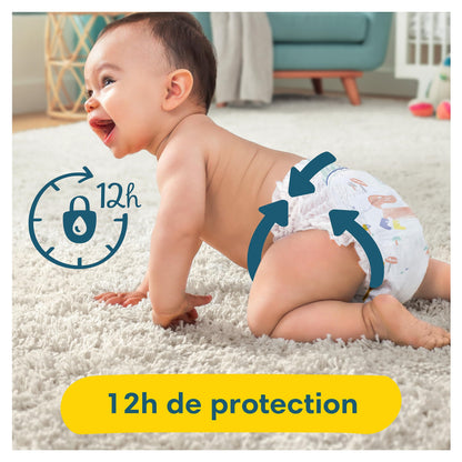 Pampers Babyblöjor storlek 0 (<3 kg) premiumskydd, Newborn Micro, 22 stycken